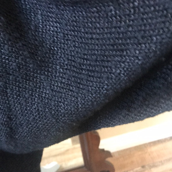 Vintage Suzelle leather and sequin sweater - Picture 6 of 9